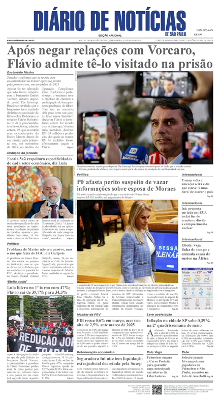Capa do Jornal