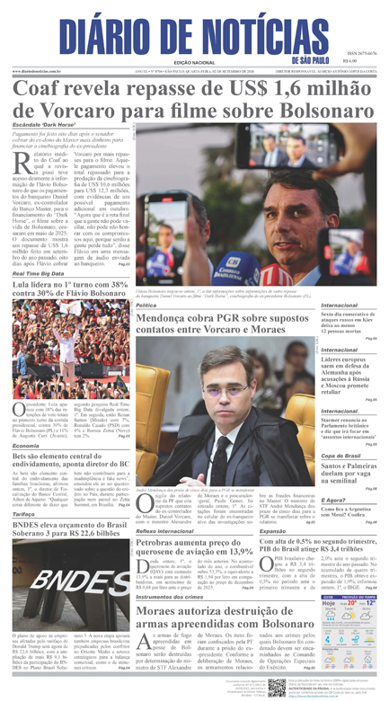 Capa do Jornal