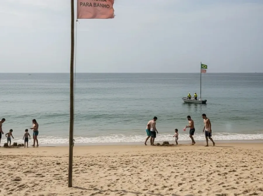 Só 1 em cada 10 praias paulistas se encontra imprópria para o banho