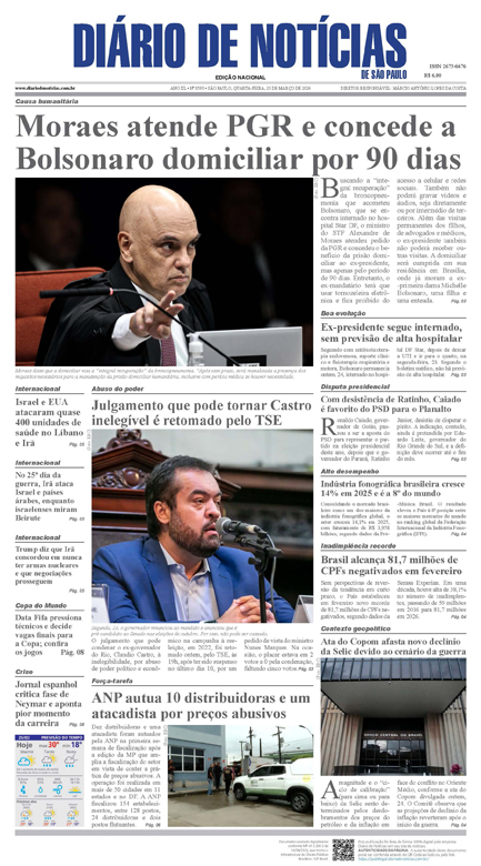Capa do Jornal