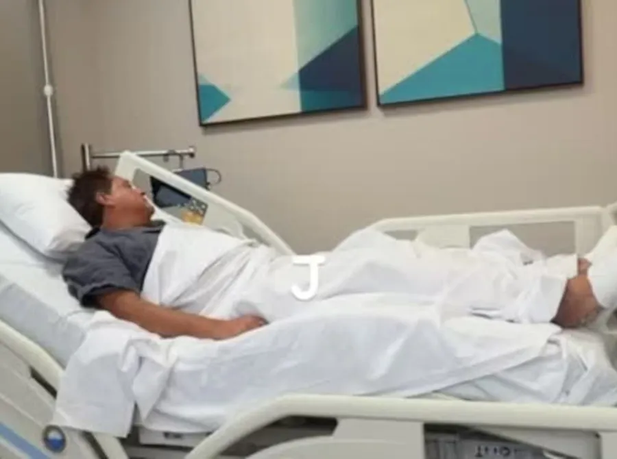 Filha de Leonardo atualiza quadro de saúde do pai, internado por desidratação