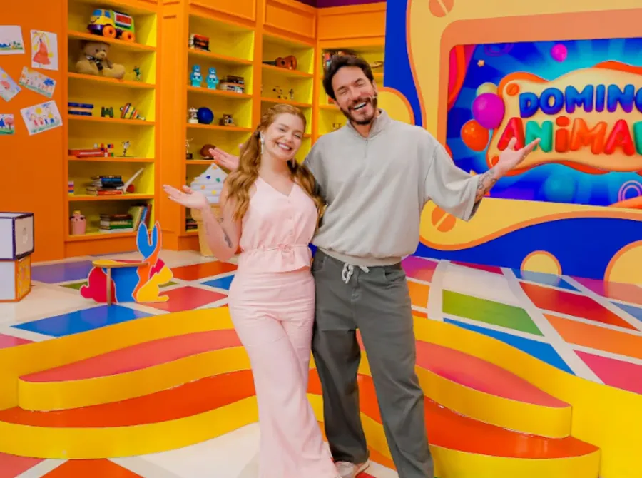 Viih Tube e Eliezer estreiam como apresentadores de programa infantil do SBT