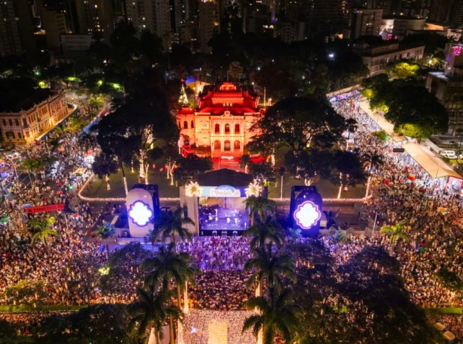 Virada da Liberdade 2026 reúne mais de 30 mil pessoas em Minas Gerais