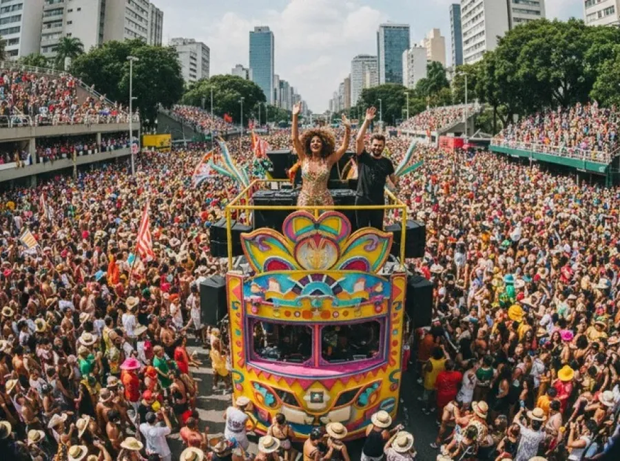 Carnaval de rua em SP começa com Ivete, Calvin Harris e câmeras de reconhecimento facial