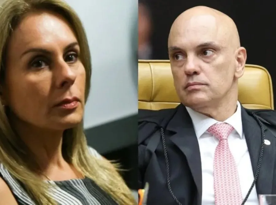 Mulher de Moraes nega mensagem de Vorcaro