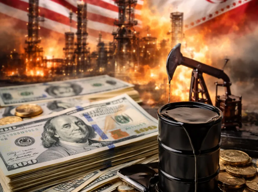 Dólar sobe com tensão EUA-Irã e petróleo acima de US$ 104