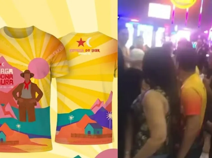 CE: casal interrompe apresentação de quadrilha junina após confundir símbolo com estrela do PT