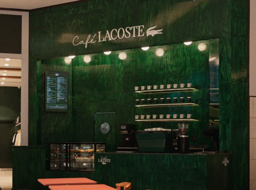 Lacoste abre em São Paulo seu primeiro café da América Latina
